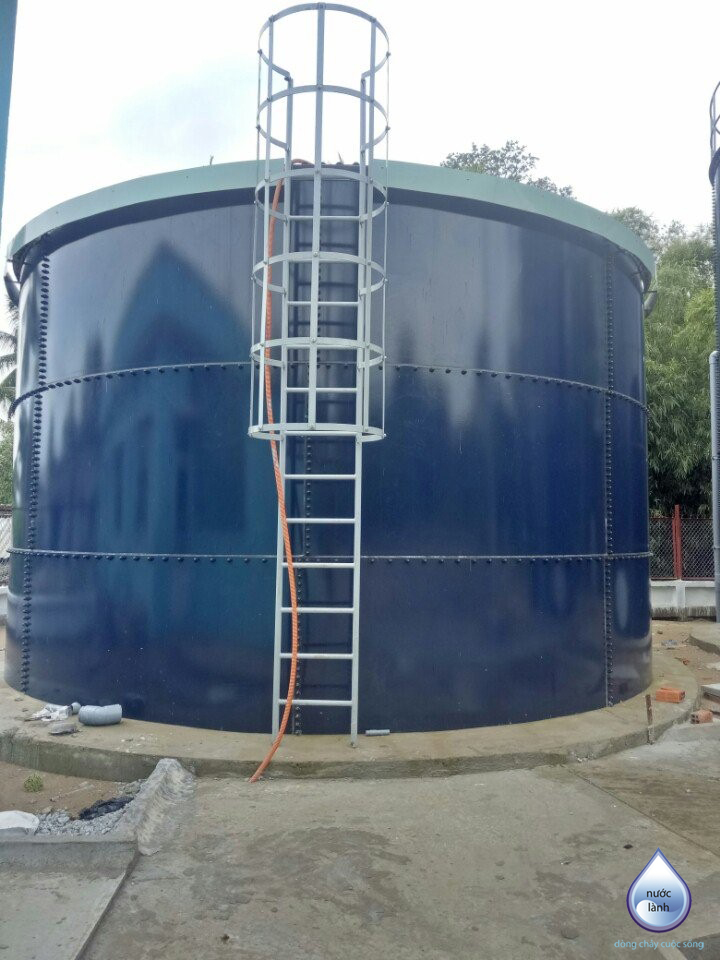 Công trình: Bể 2 IN 1. Trạm cấp nước xã Vĩnh Hòa Hiệp - Huyện Châu Thành, Tỉnh Kiên Giang công suất 20m3/h
