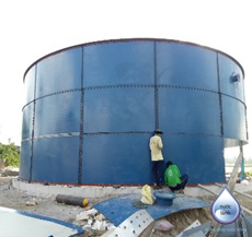 Công trình: Bể chứa nước Nhà máy cấp nước Mỹ An