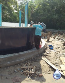 Công trình: Bể chứa - Xây dựng, thiết bị trạm cấp nước xã Vĩnh Hòa Hiệp
