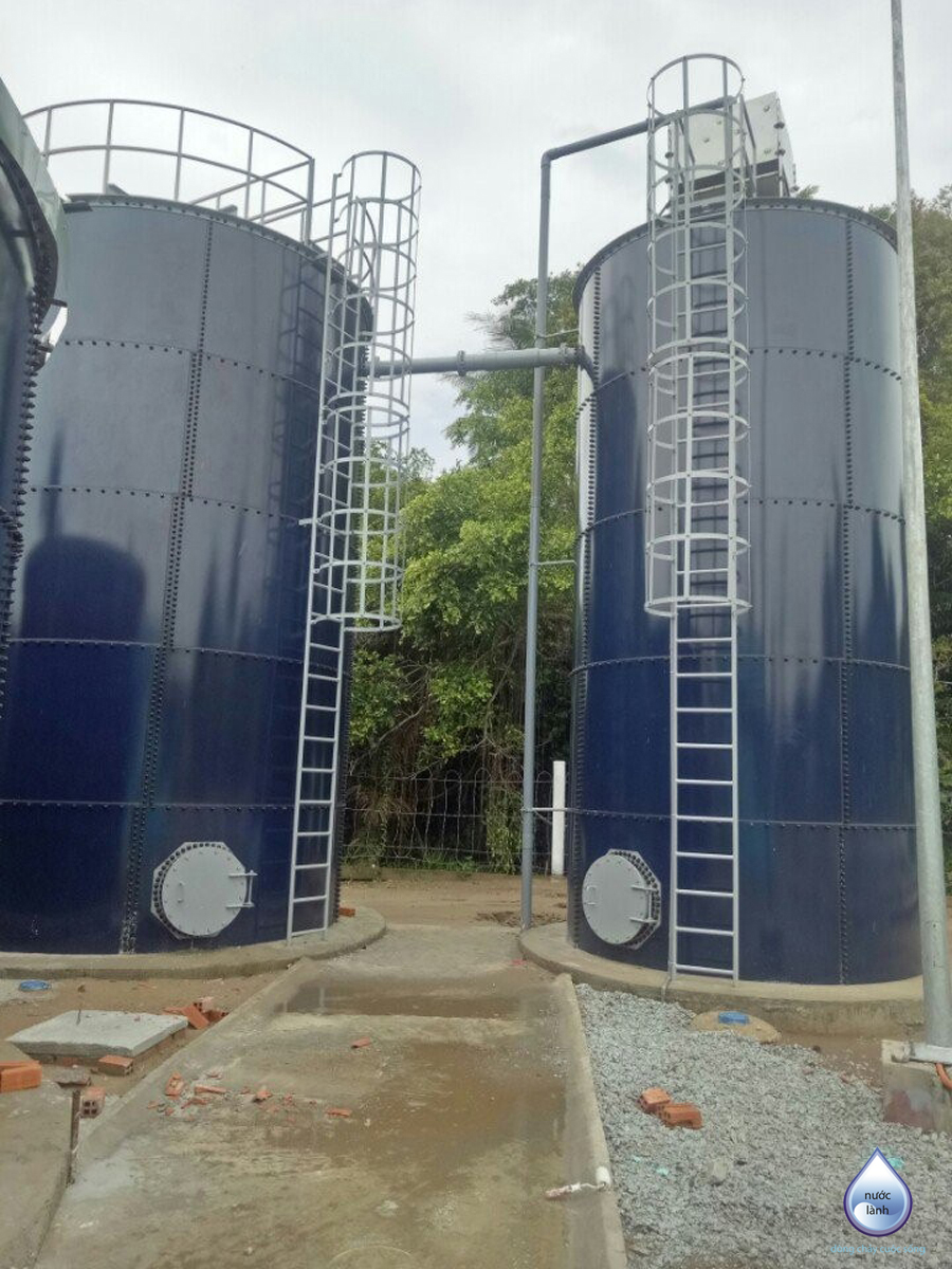 Công trình: Bể Oxyla hóa kín tại Trạm cấp nước xã Vĩnh Hòa Hiệp - Huyện Châu Thành, Tỉnh Kiên Giang