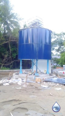 Công trình:  Bể Oxyla - Xây dựng, thiết bị trạm cấp nước xã Vĩnh Hòa Hiệp
