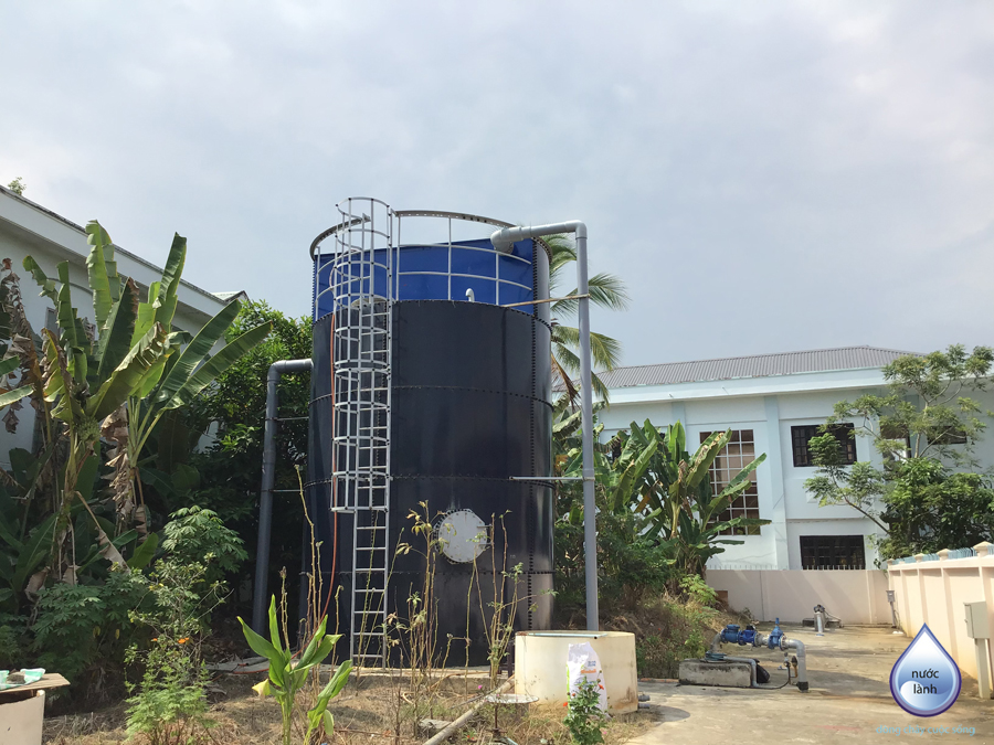 Công trình: Bể Lọc Aqualo - Cải tạo trạm cấp nước Thị Trấn Cầu Kè, Trà Vinh