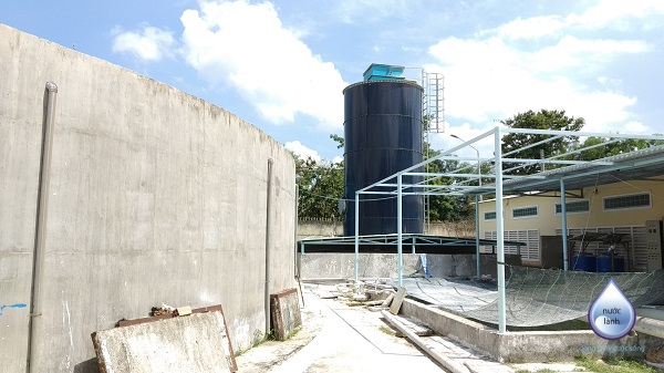 Hệ thống xử lý chất lượng nước của nhà máy cấp nước TP Trà Vinh