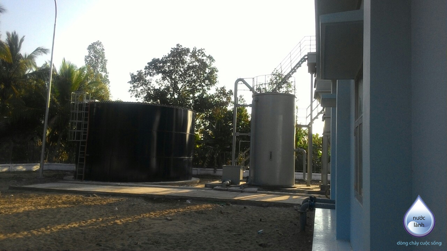 Công trình: Bể lọc, Bể lắng, Bể chứa - Trạm cấp nước Xã Vĩnh Thạnh, Huyện Giồng Riềng, Tỉnh Kiên Giang