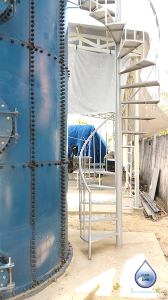 Trạm xử lý nước mặt công suất 10m3/h tại cơ sở dạy nghề vá lưới