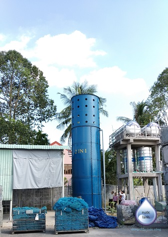 Trạm xử lý nước mặt công suất 10m3/h tại cơ sở dạy nghề vá lưới
