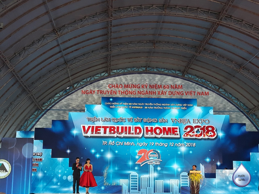 Công Ty Cổ Phần Nước Lành - Good Water tham gia Triển lãm Quốc tế Vietbuild Home 2018