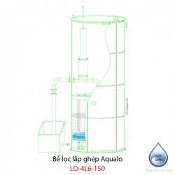 AQUALO - FILTRATION TANK -  LO-4L6-150