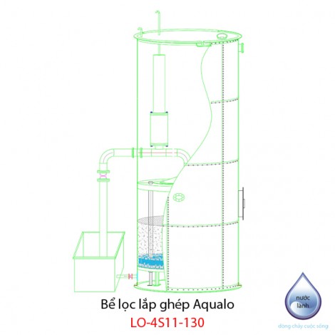 AQUALO - FILTRATION TANK - LO-4S11-130