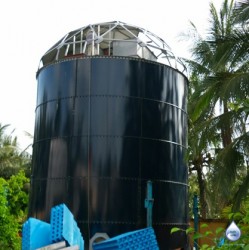 Project: 2 IN 1 tank - Raise the capacity of Chau Binh water plant