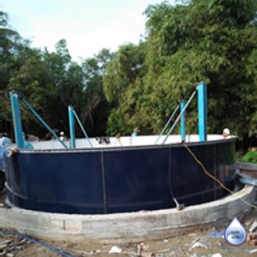 Công trình: Bể chứa - Xây dựng, thiết bị trạm cấp nước xã Vĩnh Hòa Hiệp